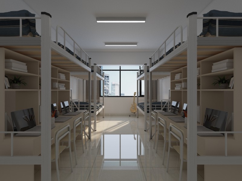 广东学生宿舍都选用学生宿舍双层公寓铁